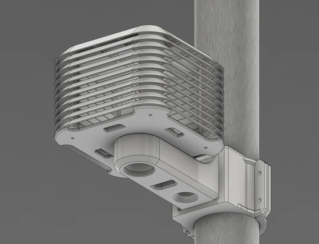 3D модель Модульный экран Стивенсона для Aqara WSDCGQ11LM - фото 7