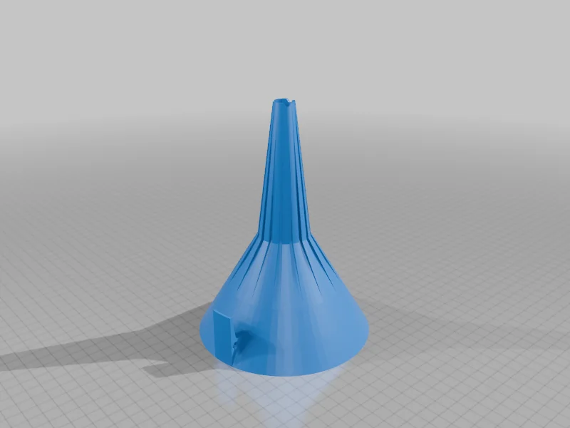 3D модель Стандартная воронка с отверстиями - фото 3
