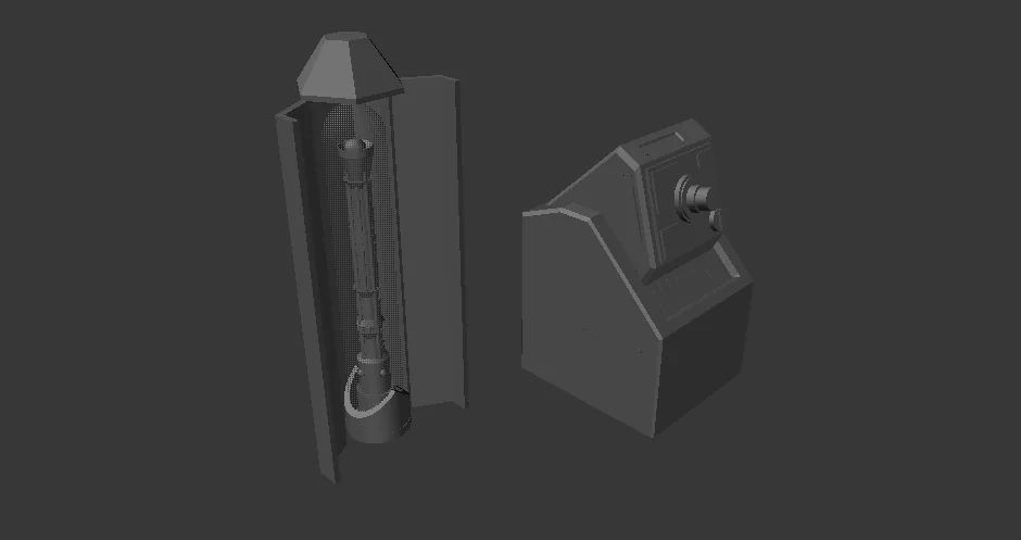 3D модель Модель AFA - 4.5" Scale - Устройство Генезиса - фото 1