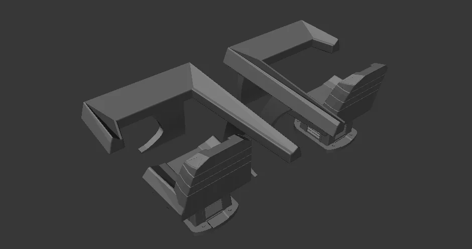 3D модель AFA – Sovereign - 4.5" Масштаб – Консоли управления мостом - фото 1