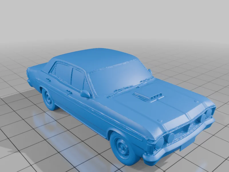 3D модель 1972 Ford Fairmont GT 351 - фото 2