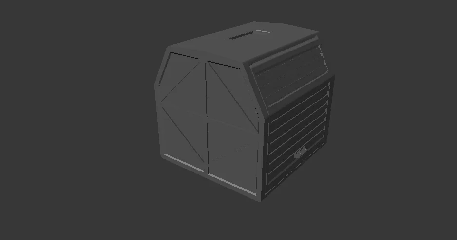 3D модель AFA - 4.5" Масштаб – Грузовой модуль - фото 1