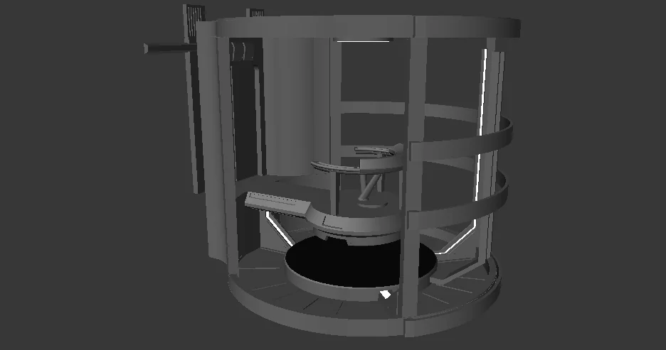 3D модель Модель AFA – Galaxy Class – Стелларная Картография - фото 1