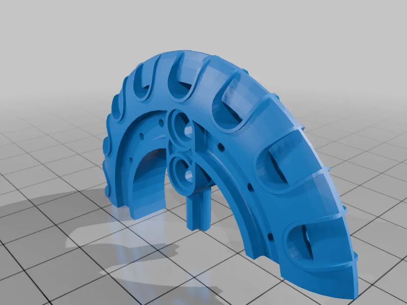 3D модель Bionicle Mangai Chakram - фото 2