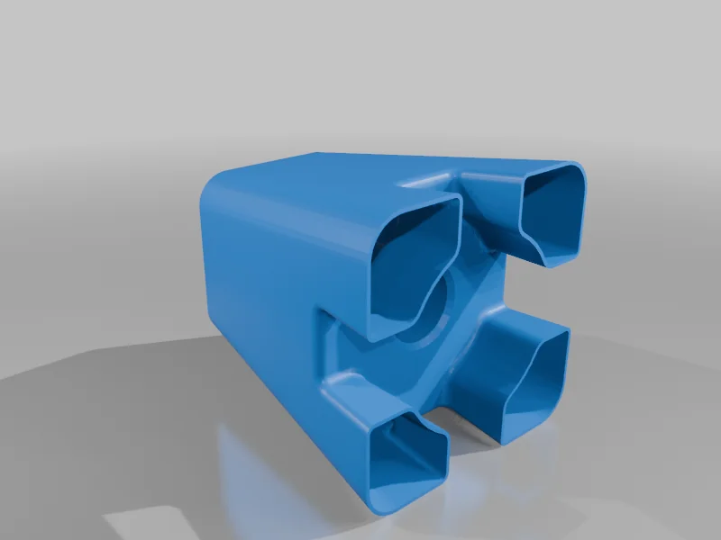 3D модель Полу-постоянная подставка для дождевателей Rainbird 1800 - фото 7