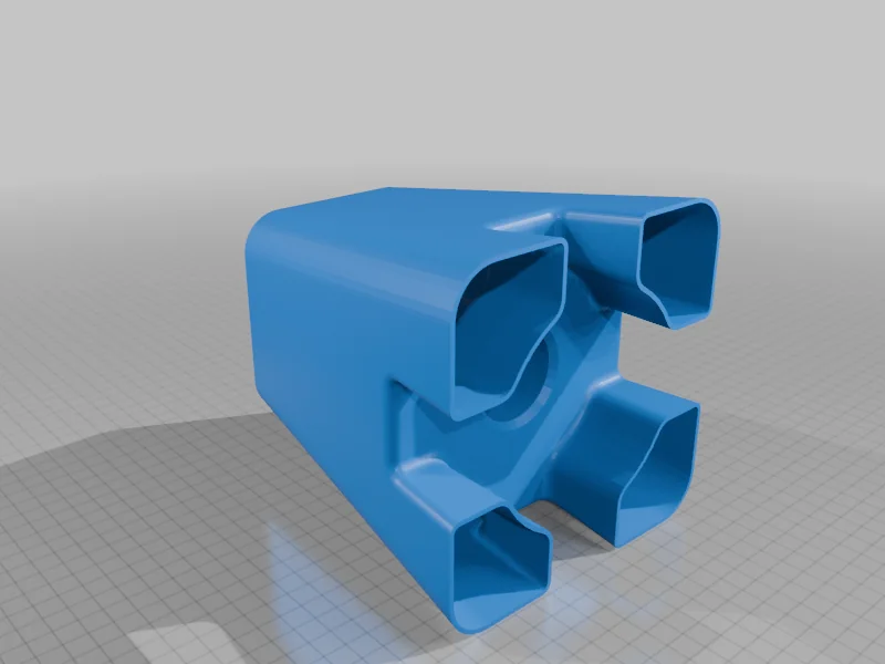 3D модель Полу-постоянная подставка для дождевателей Rainbird 1800 - фото 8