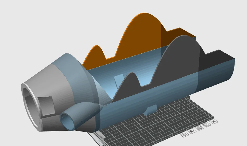 3D модель Крышка рулевого колеса для VW Vanagon - фото 3