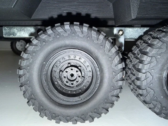 3D модель Кастомное колесо 5мм для моделей - фото 4