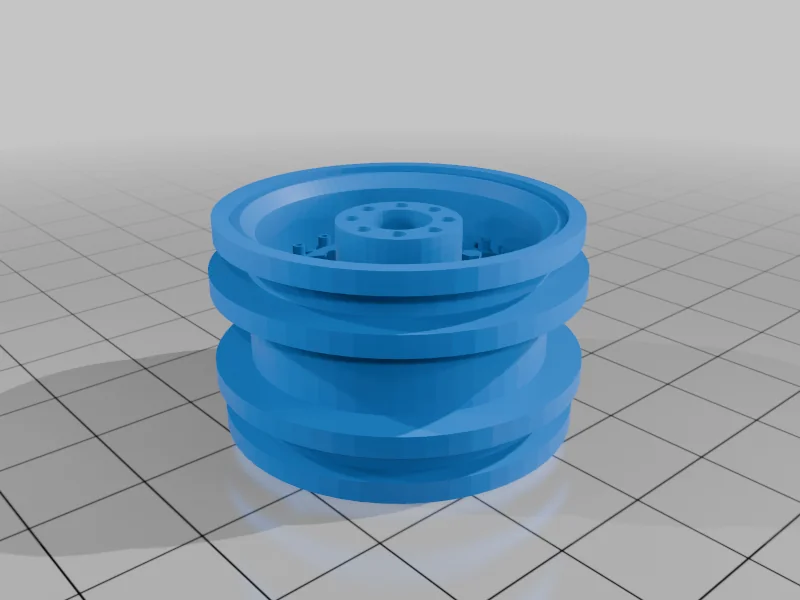 3D модель Кастомное колесо 5мм для моделей - фото 7