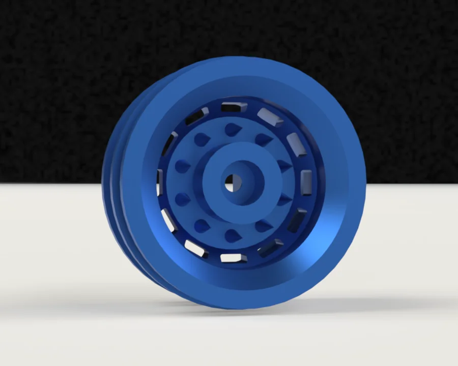 3D модель Кастомные колеса 5 мм для моделей - фото 1