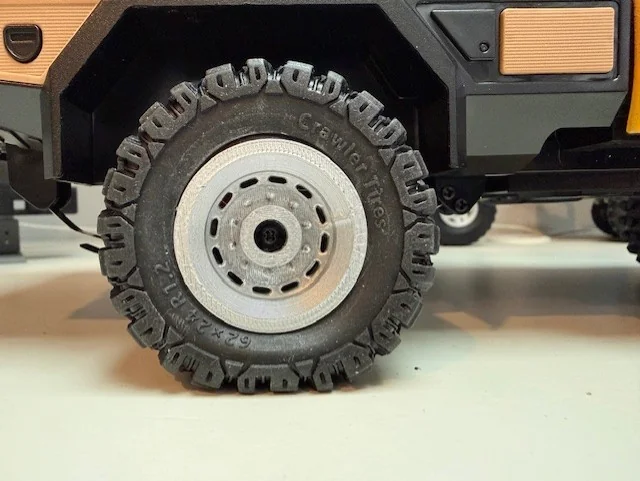 3D модель Кастомные колеса 5 мм для моделей - фото 6