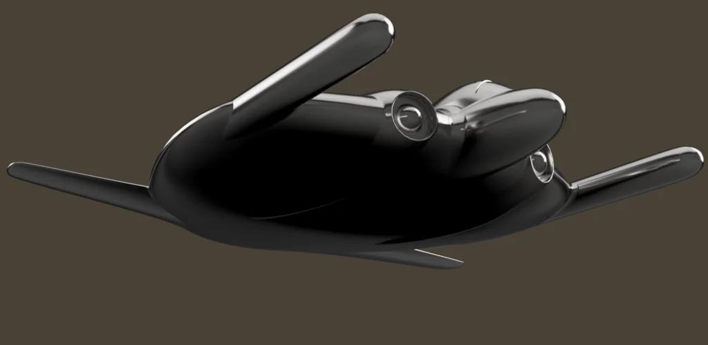 3D модель Модель XF5U Flying Pancake - фото 3