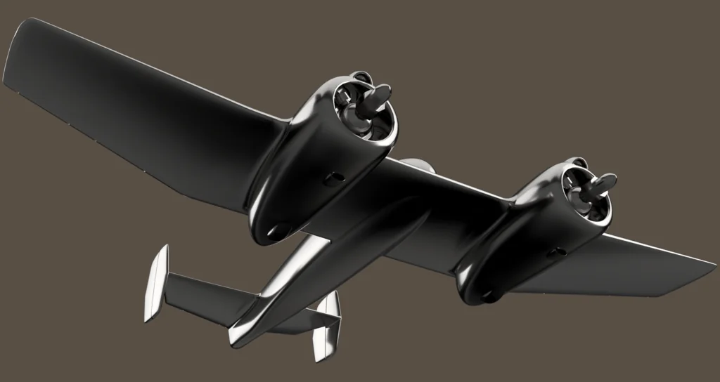 3D модель Модель XF5F-1 Skyrocket 1:64 - фото 3