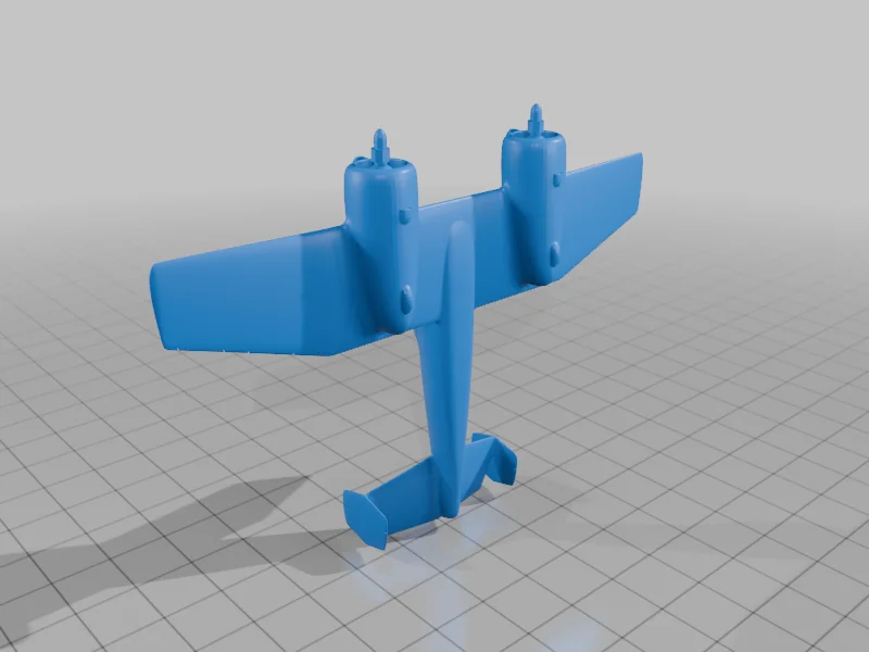 3D модель Модель XF5F-1 Skyrocket 1:64 - фото 6