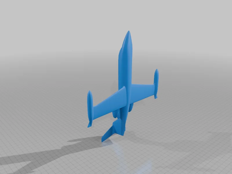 3D модель Модель Learjet 35 в масштабе 1:64 - фото 6