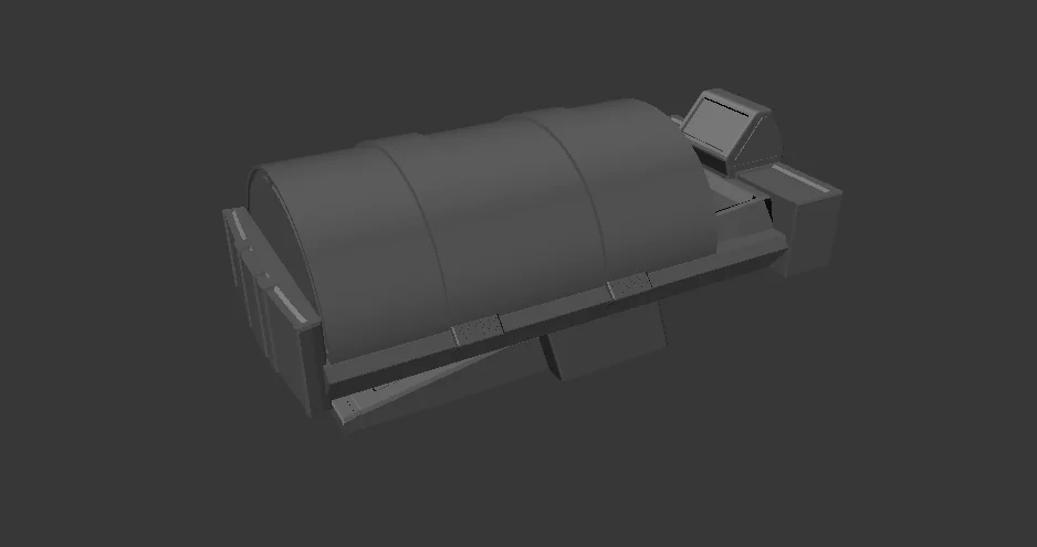 3D модель Модель AFA – Intrepid - 4.5" Scale - Bio-Bed - фото 2