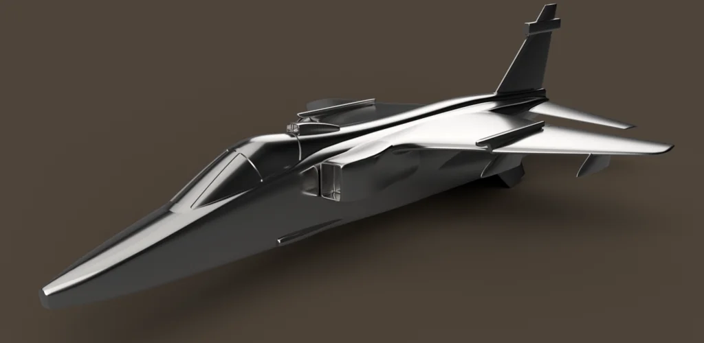 Jaguar GR.3 3D Модель в масштабе 1:64