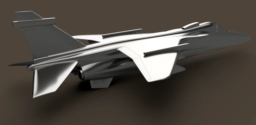 3D модель Jaguar GR.3 3D Модель в масштабе 1:64 - фото 2