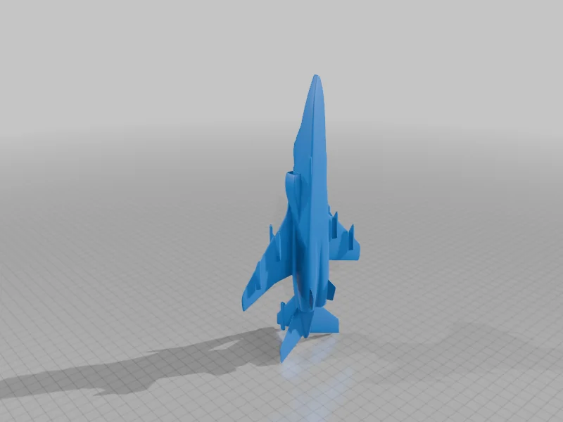 3D модель Jaguar GR.3 3D Модель в масштабе 1:64 - фото 6