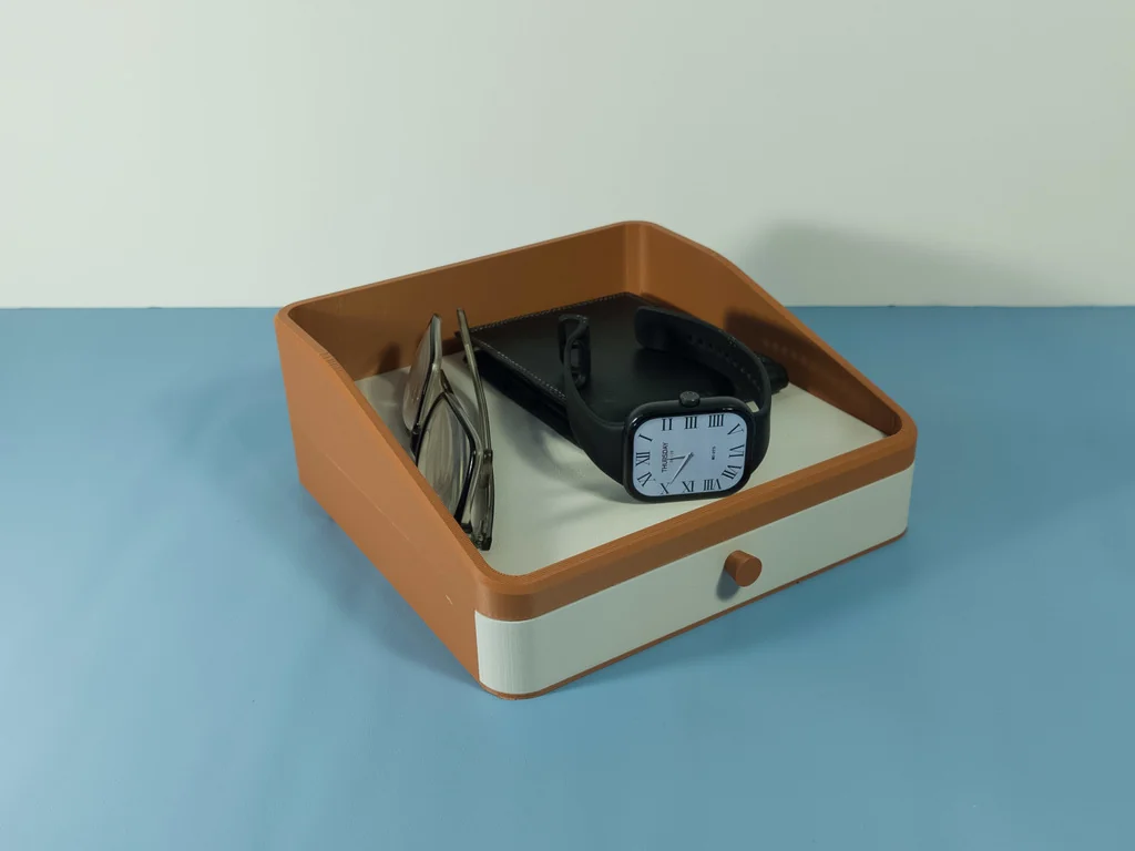 3D модель Налаштовуваний піднос з ящиками - фото 2