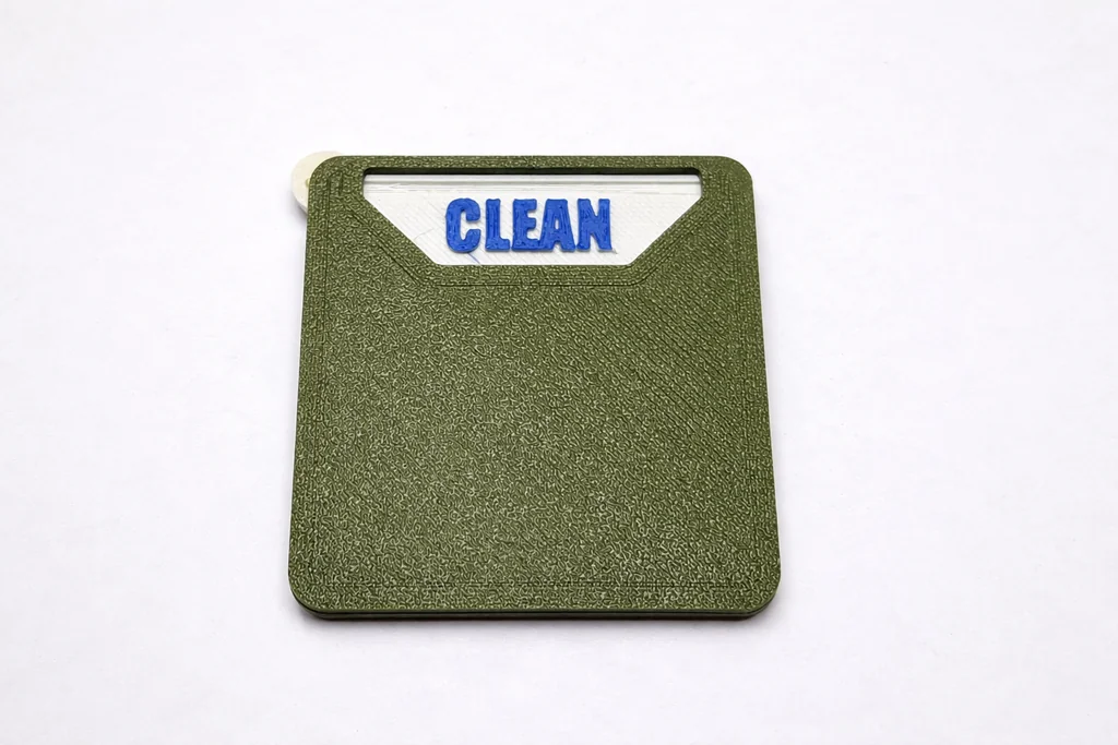 Знак состояния посудомоечной машины