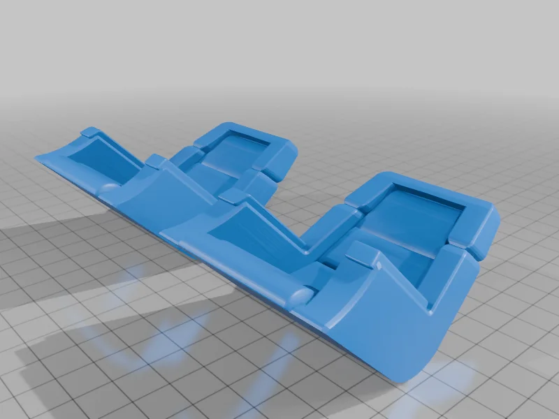 3D модель Модель AFA – Intrepid - 4.5" Масштаб - Командные Кресла - фото 6