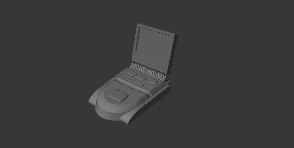 3D модель AFA – Intrepid: Модель Монітора 4.5" Масштабу - фото 1