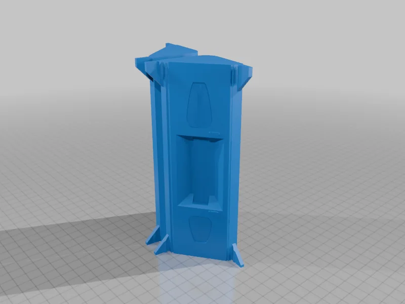 3D модель AFA – Інтрепід і Галактика - 4.5" Модель - Перехрестя Жеффріса - фото 6