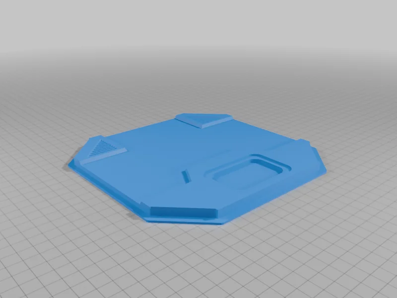 3D модель AFA – Інтрепід і Галактика - 4.5" Модель - Перехрестя Жеффріса - фото 15