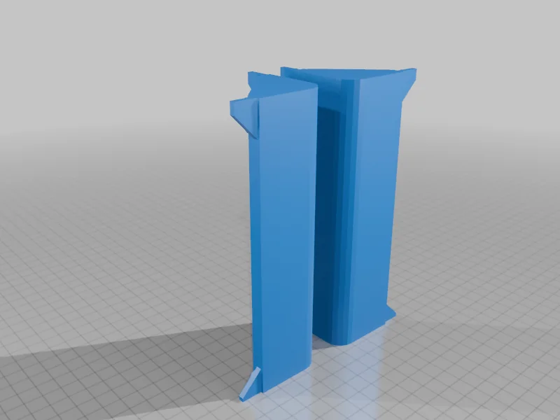 3D модель AFA – Інтрепід і Галактика - 4.5" Модель - Перехрестя Жеффріса - фото 19