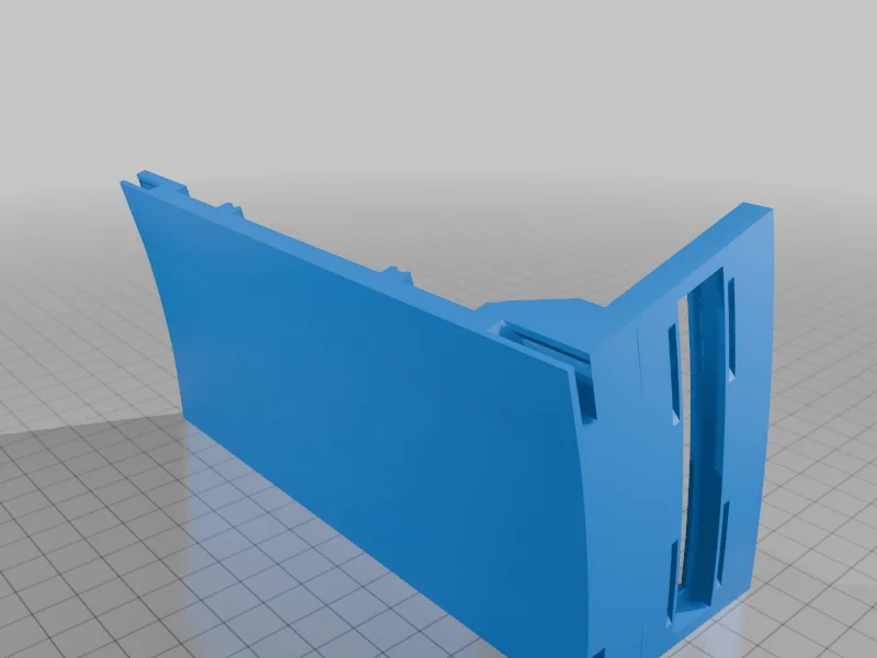 3D модель Модель: AFA – Intrepid - Довгий коридор мосту 4.5" - фото 3