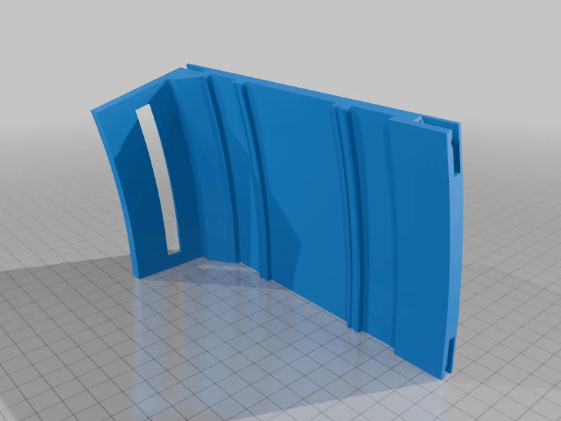 3D модель Модель: AFA – Intrepid - Довгий коридор мосту 4.5" - фото 4