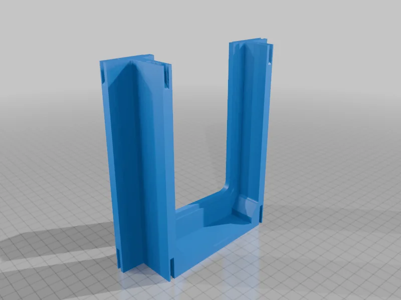 3D модель Модель: AFA – Intrepid - Довгий коридор мосту 4.5" - фото 5