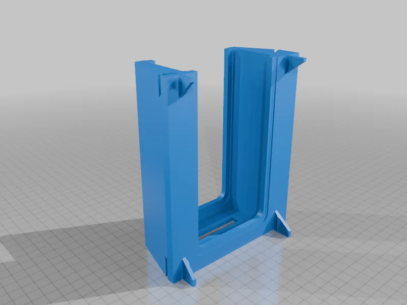 3D модель Модель: AFA – Intrepid - Довгий коридор мосту 4.5" - фото 7