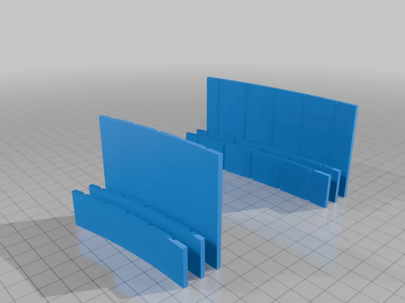 3D модель Модель: AFA – Intrepid - Довгий коридор мосту 4.5" - фото 9