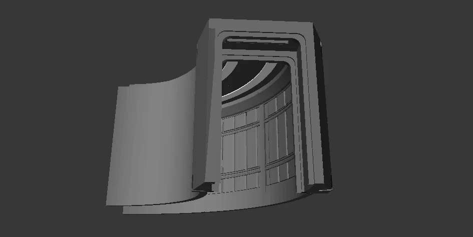 3D модель Модель AFA – Intrepid - 4.5" Масштаб - Коридор Моста - фото 1