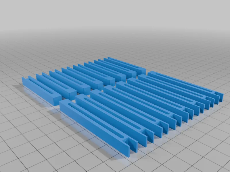 3D модель Модель AFA – Intrepid - Перила моста 4.5" - фото 4