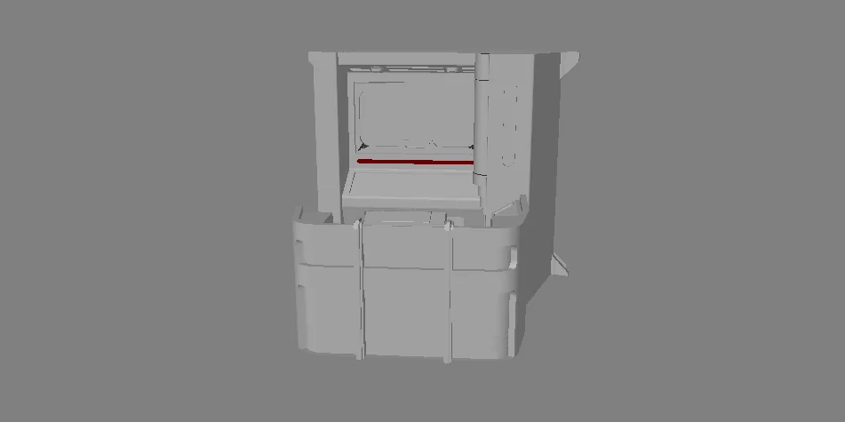 3D модель Модель AFA – Intrepid для операций моста - фото 1