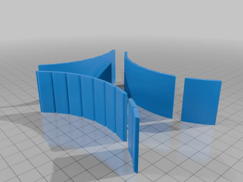 3D модель Модель AFA – Intrepid - 4.5" Масштаб - Турболифт моста - фото 13