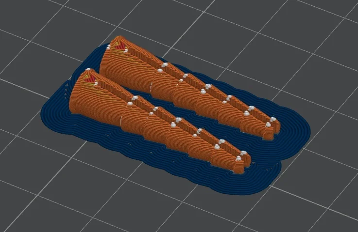 3D модель Горизонтальный анкеровочный стеновой монтаж - фото 1