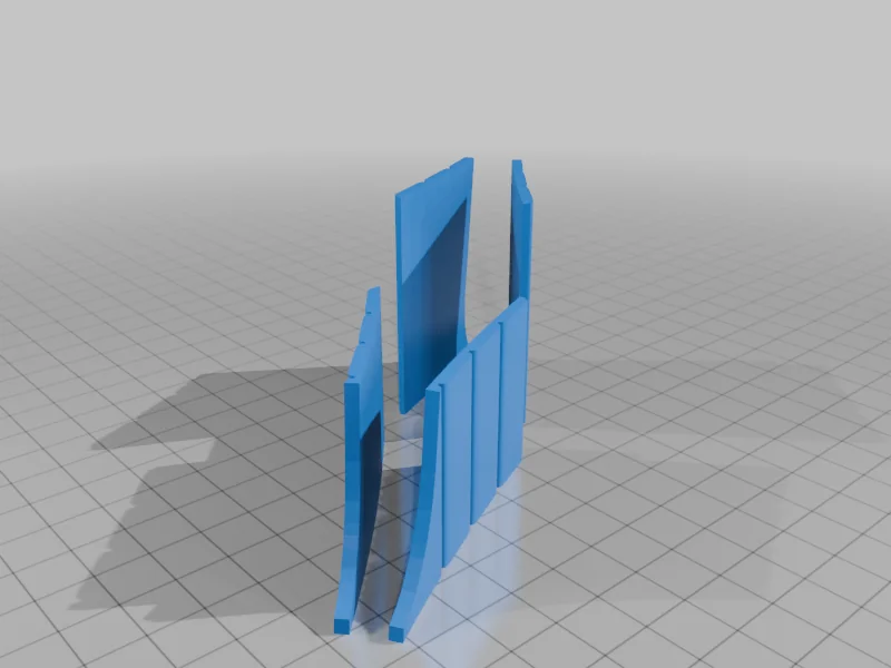 3D модель Модель AFA – Intrepid: Екран мосту (4.5 дюйма) - фото 4