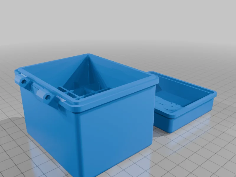 3D модель Конфігурована коробка OpenSCAD з перегородками - фото 7