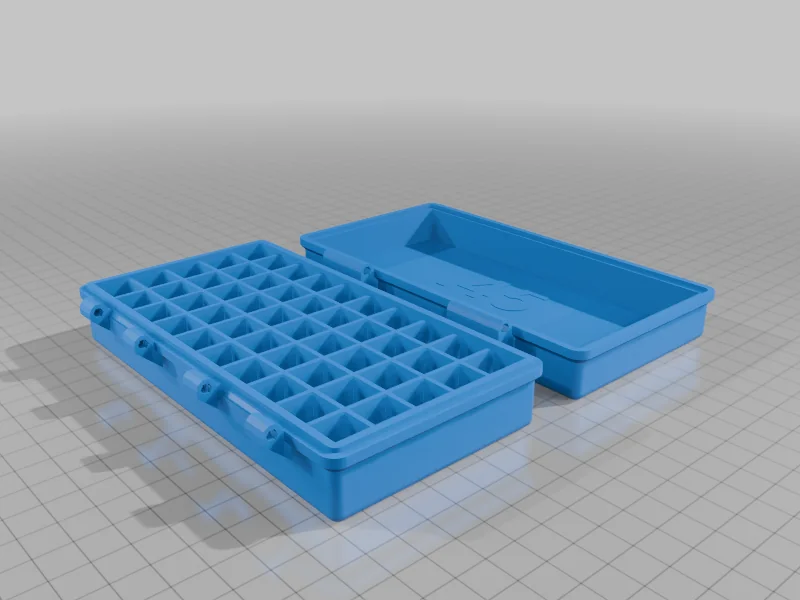 3D модель Конфігурована коробка OpenSCAD з перегородками - фото 11