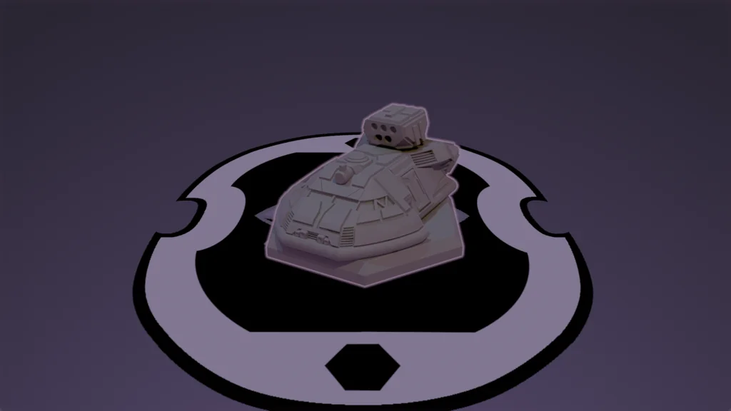 3D модель Blizzard Hover Transport 3D Модель STL