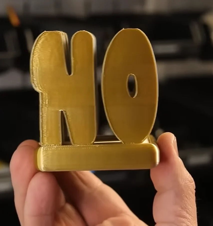 3D модель Оптическая иллюзия YES-NO - фото 3