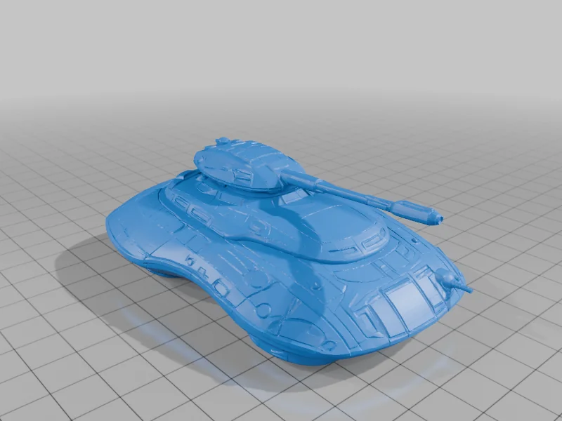 3D модель Модель Fteirlekh Hlyue - Аслан MBT - фото 1