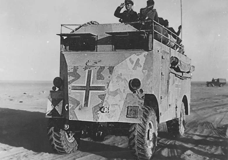 3D модель Командний транспорт Rommels-Kampfstaffel - фото 1