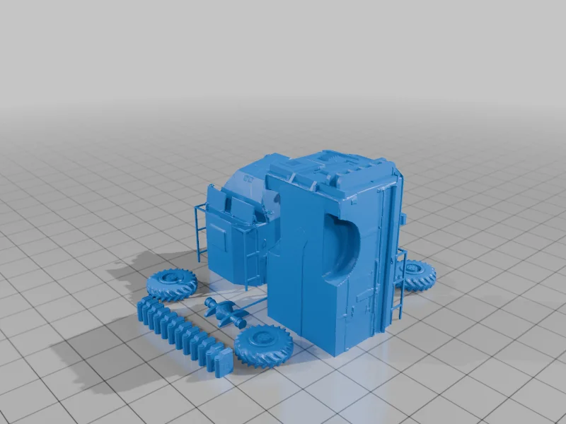 3D модель Командний транспорт Rommels-Kampfstaffel - фото 3