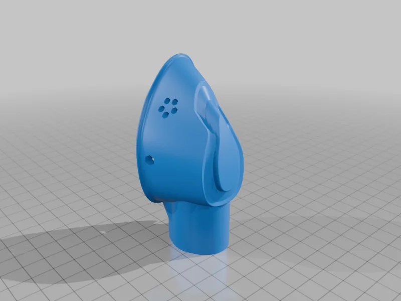 3D модель Маска небулайзера для детей - фото 7