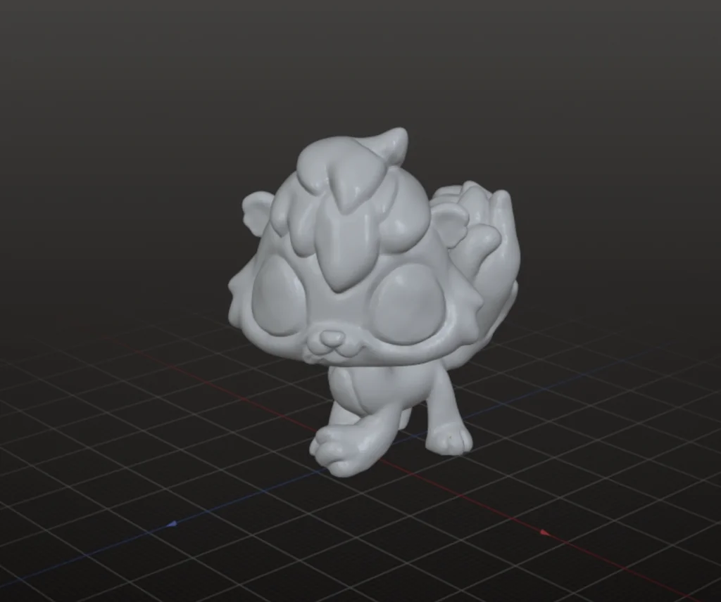 3D Модель: LPS Белка и Скунсы Триплеты